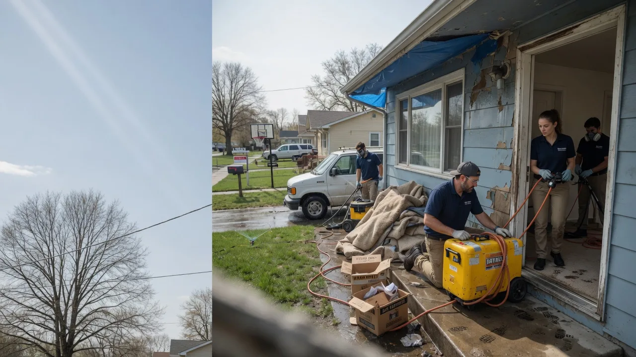 Basement Flood Cleanup in Bonduel, WI near me